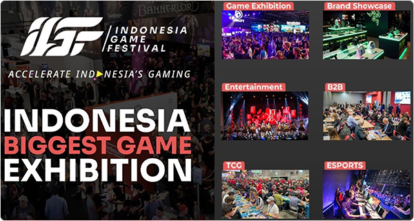 Indonesia Game Festival (IGF) 2024 홍보 이미지