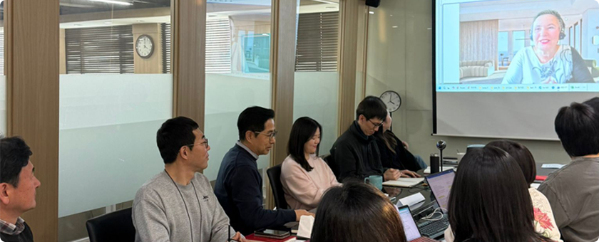 Hansem Global's team during the ISO 17100 and ISO 18587 certification audit with Austrian Standards.