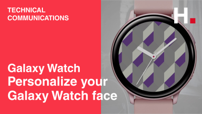 [Galaxy Watch] Personalize your Galaxy Watch face